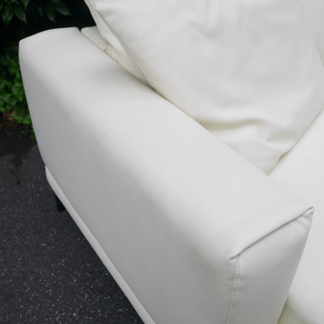 アルモニア　Armonia ソファ　2人掛け　レザー　ホワイト