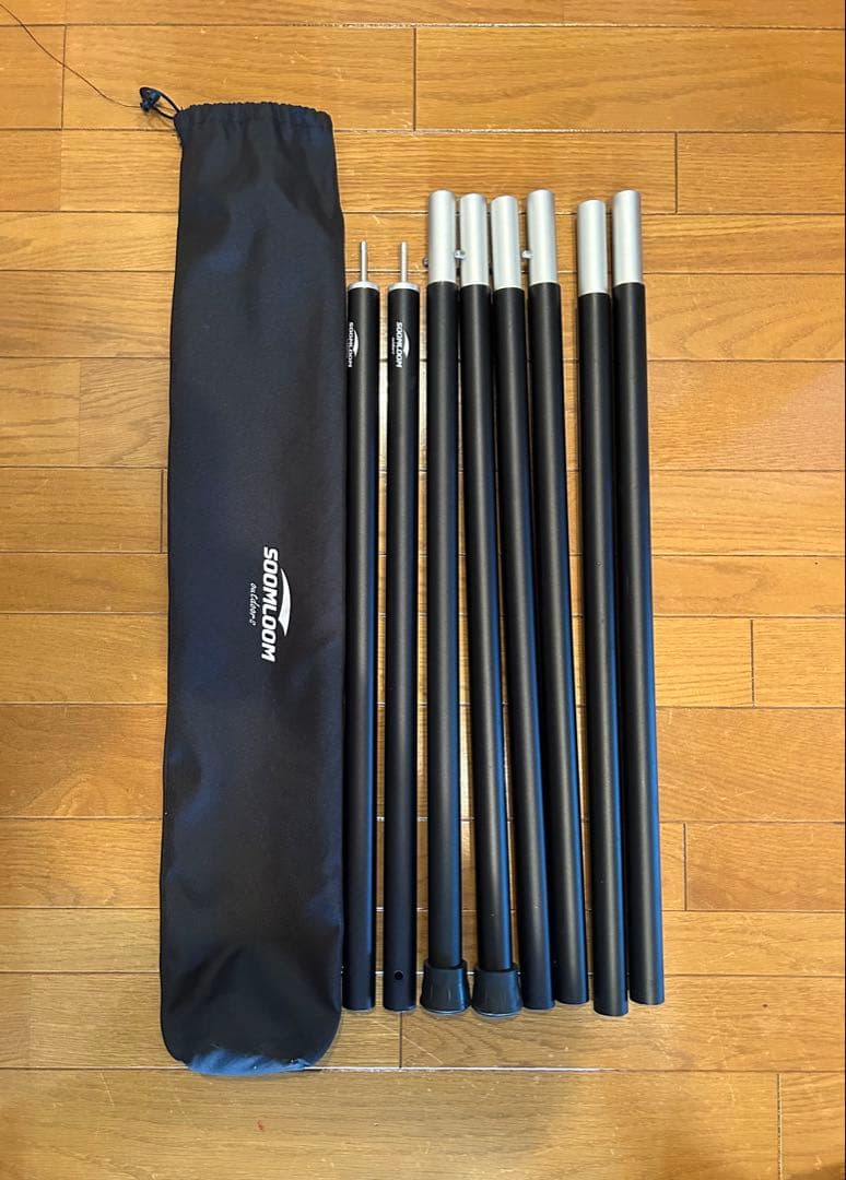 Ogawaシステムタープ ペンタ4×4 T/C ポール２セット