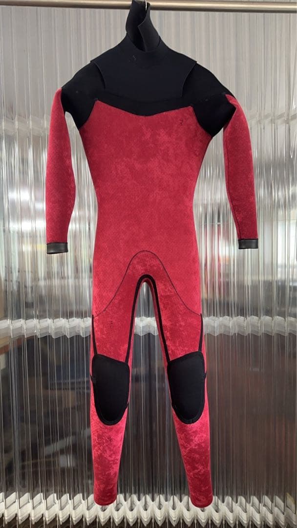 セミドライ　オールブラック　レガシー　5/3mm ロングチェスト　ML