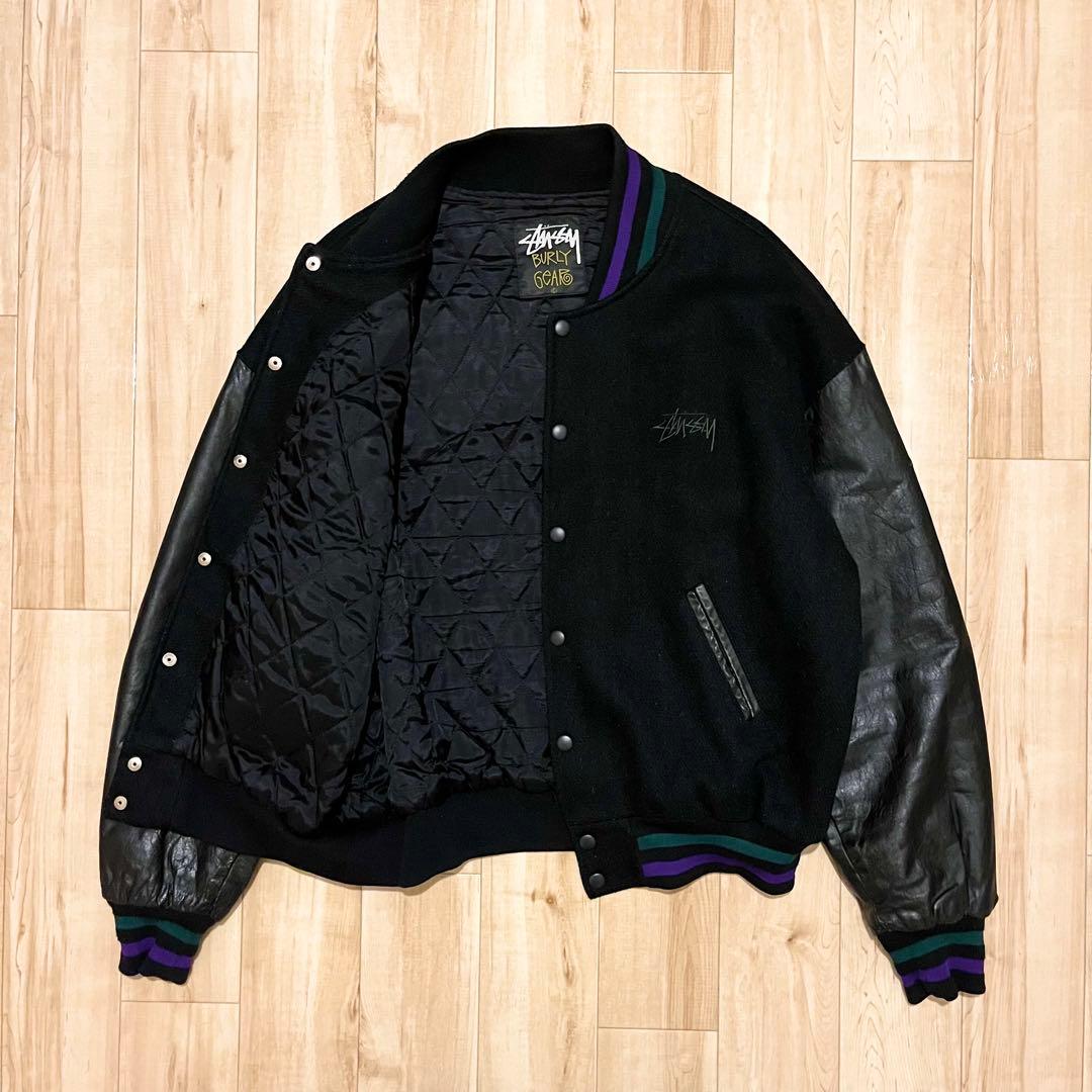 激レア！1980’s OLD STUSSY “BURLY THREADS”JKT