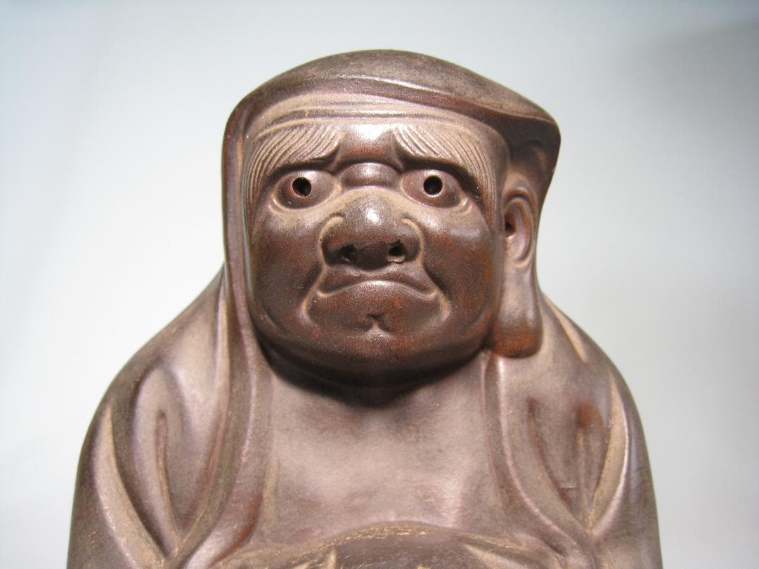 備前焼　　【達磨立像】