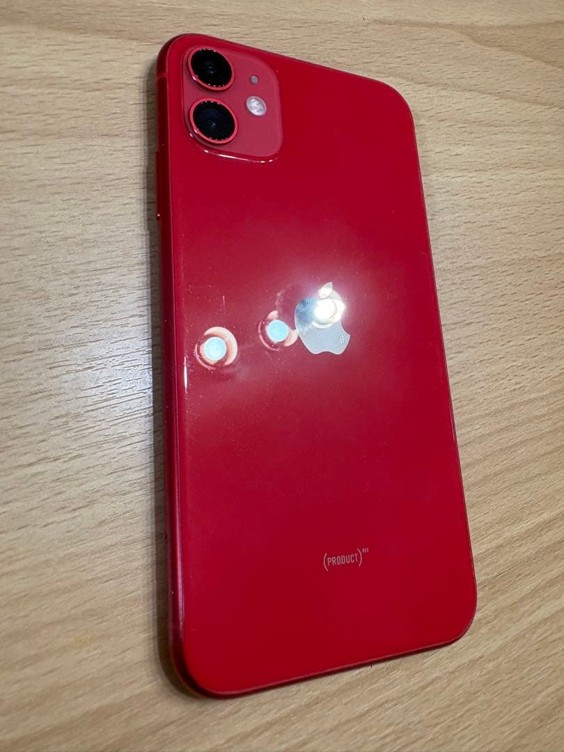 IPhone 11 赤色　128GB　本体のみ