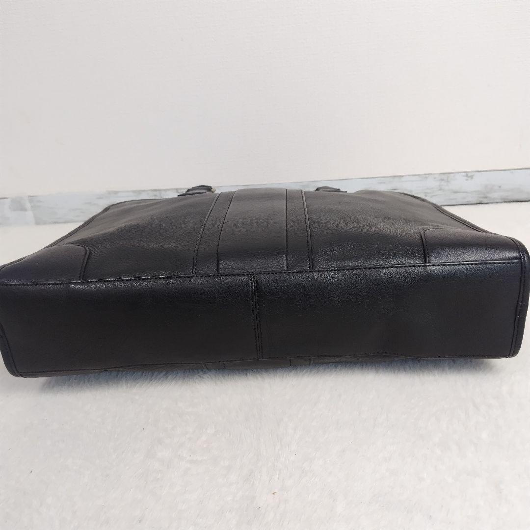 ✨美品✨COACH 近年モデル　ブリーフケース本革2way ブラックF71639