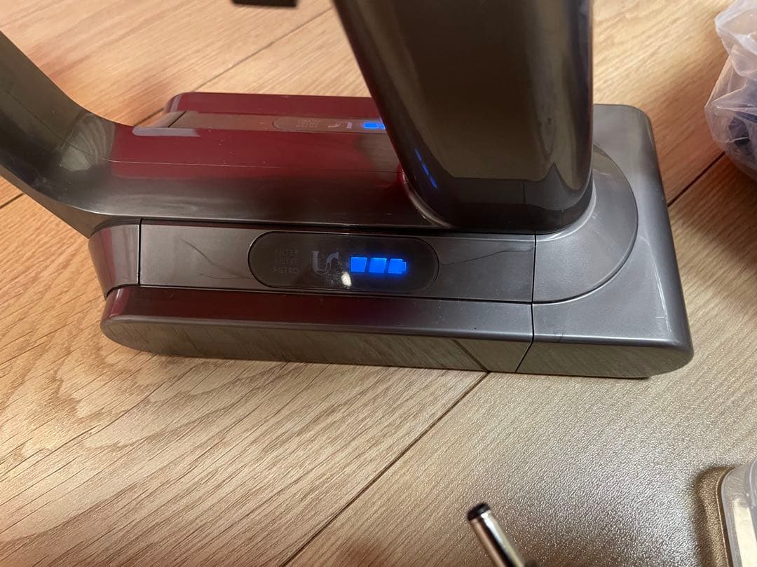 ダイソン ⑦ V10SV12 ホワイトスタンド　２本のパイプ　交換フィルター付