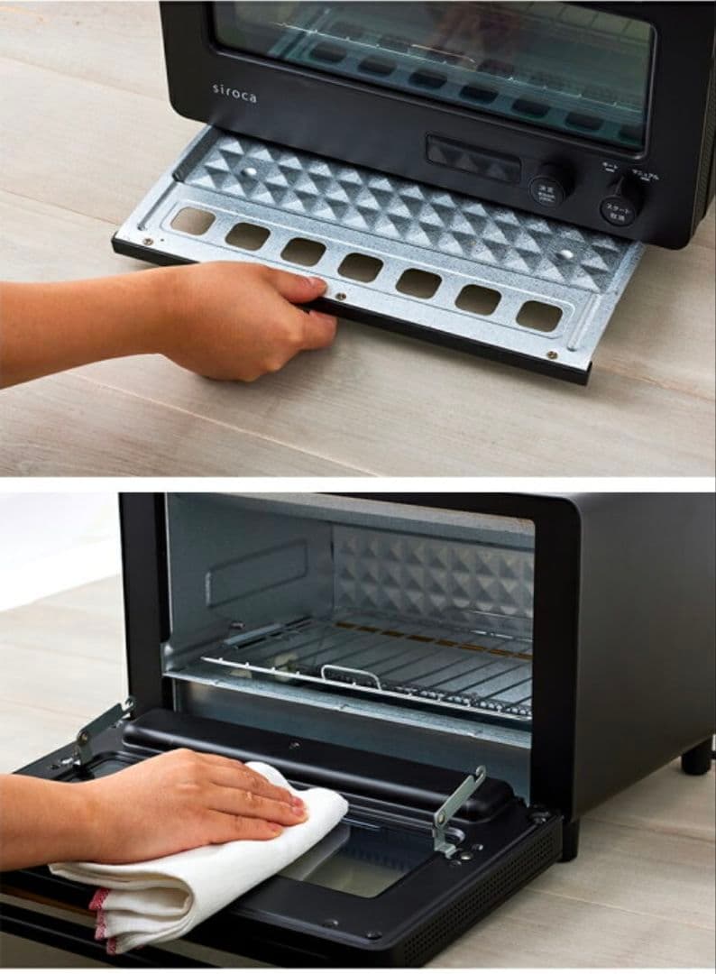 siroca すばやきトースター ホワイト ST-2D451