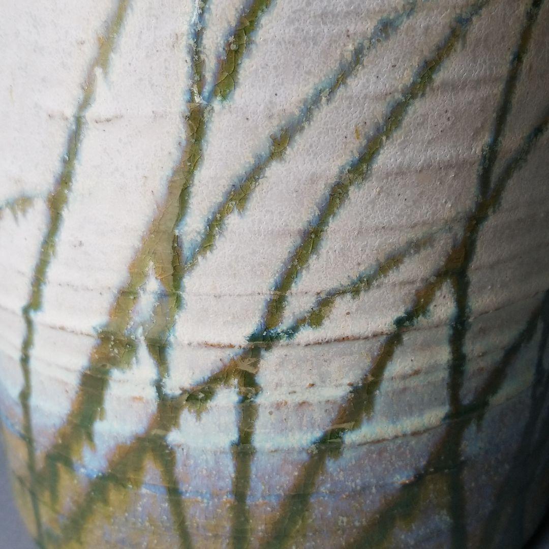 信楽焼傘立て  柳 高さ４９cm