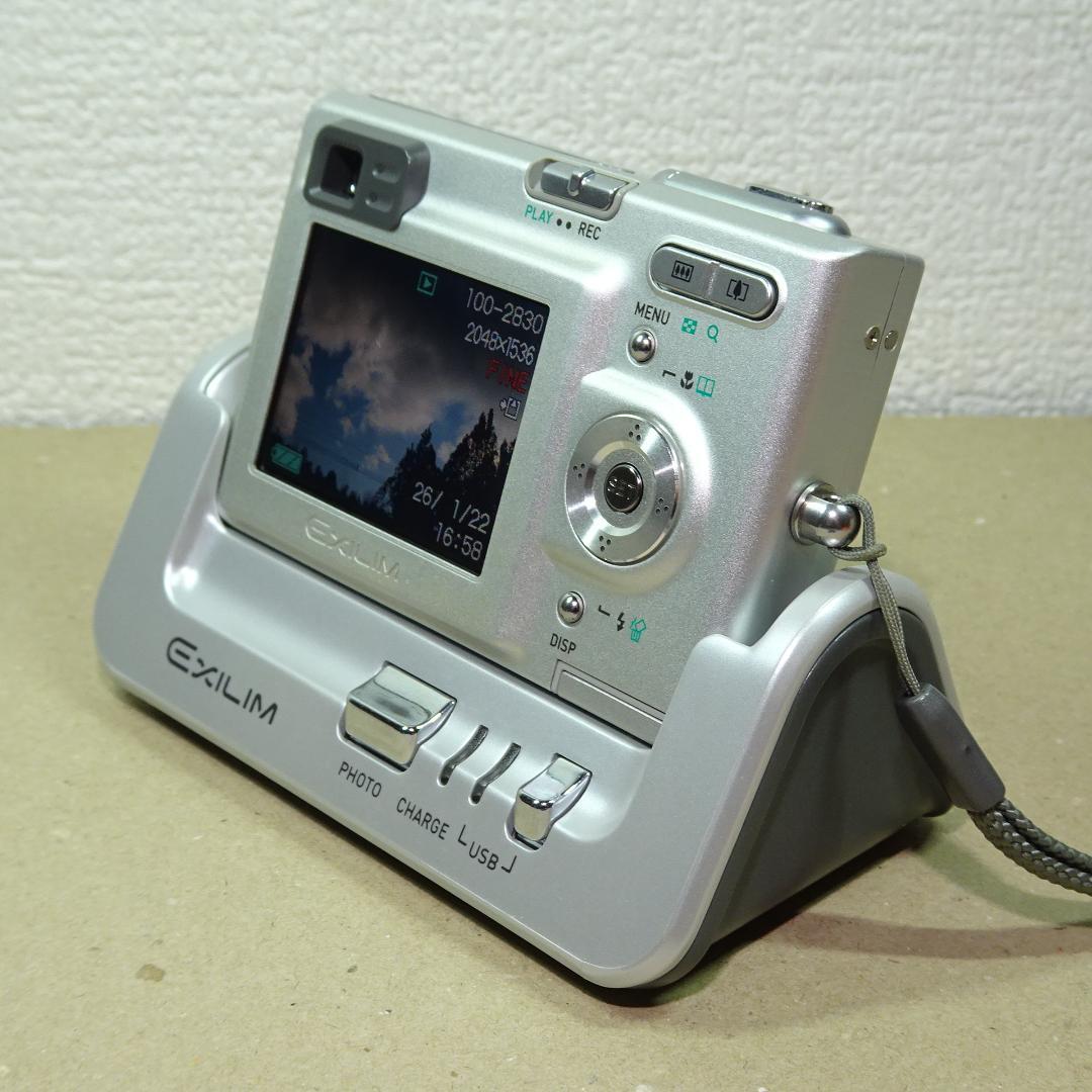 カシオ EXILIM EX-Z3 オールドコンデジ デジカメ バッテリー2個付き