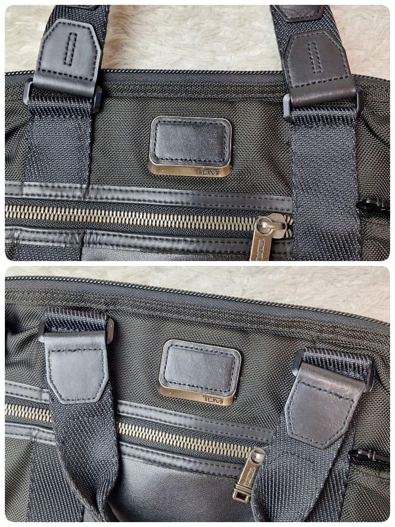 TUMI トゥミ　2WAY ブリーフケース　特殊ナイロン　レザー　A4 肩掛け