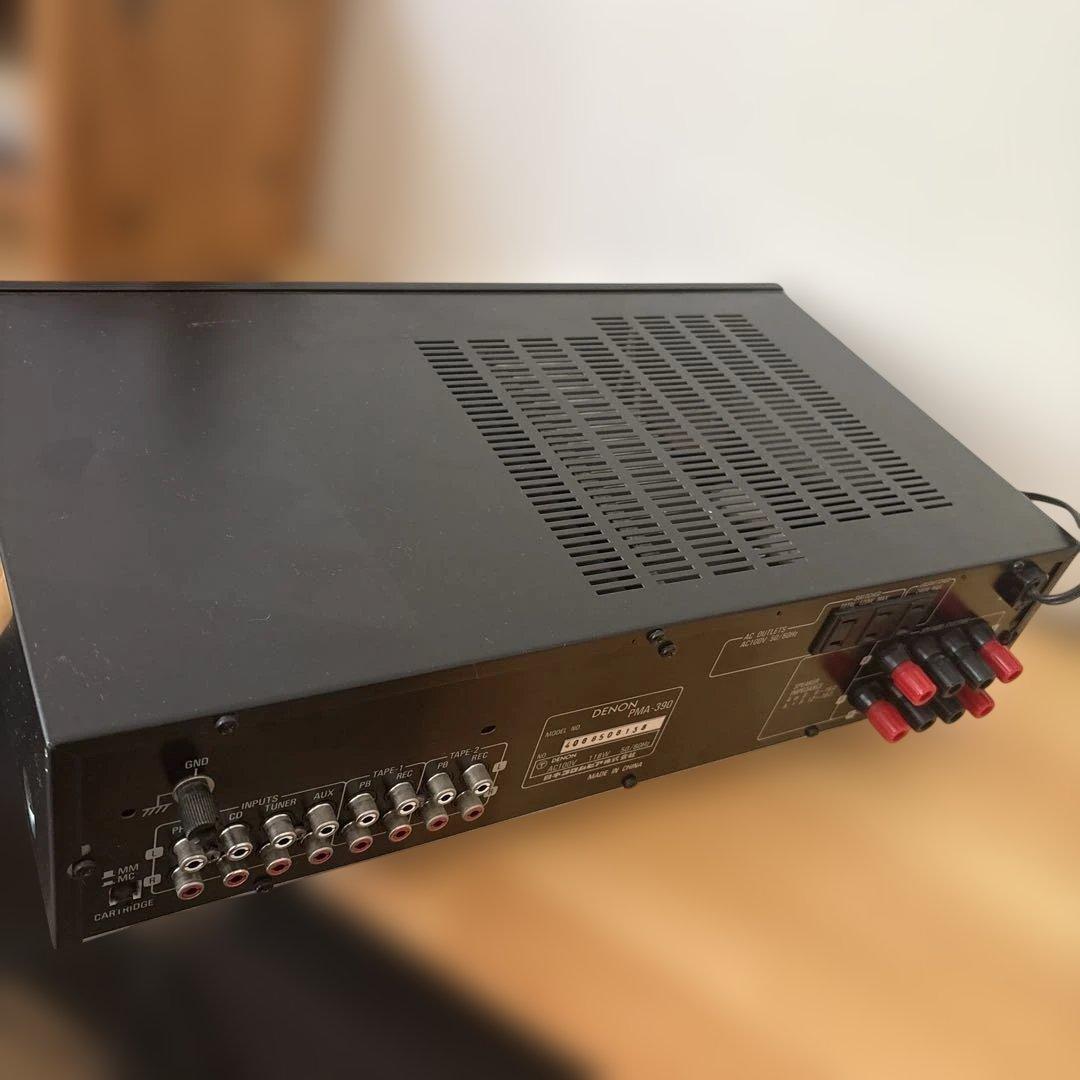 【貴重品❗️】大阪逸品館改造版名機DENON PMA-390 ステレオアンプ