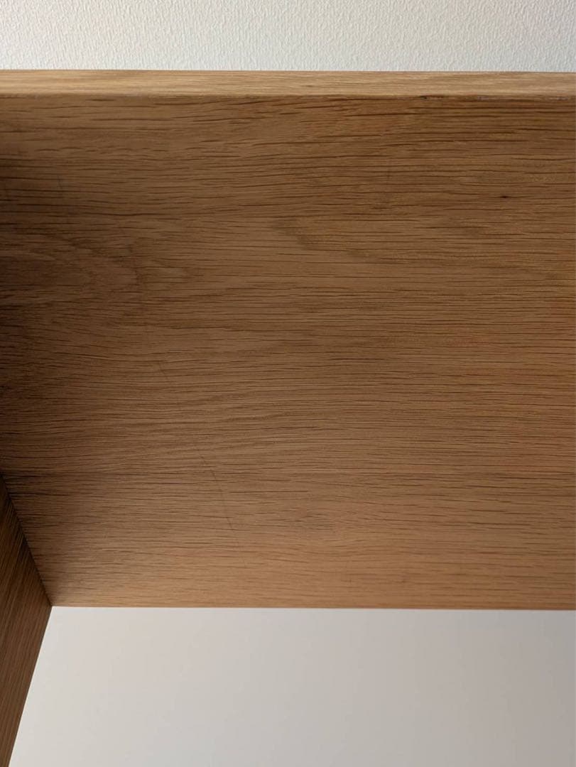 無印良品　スタッキングシェルフ5弾×2列・オーク材