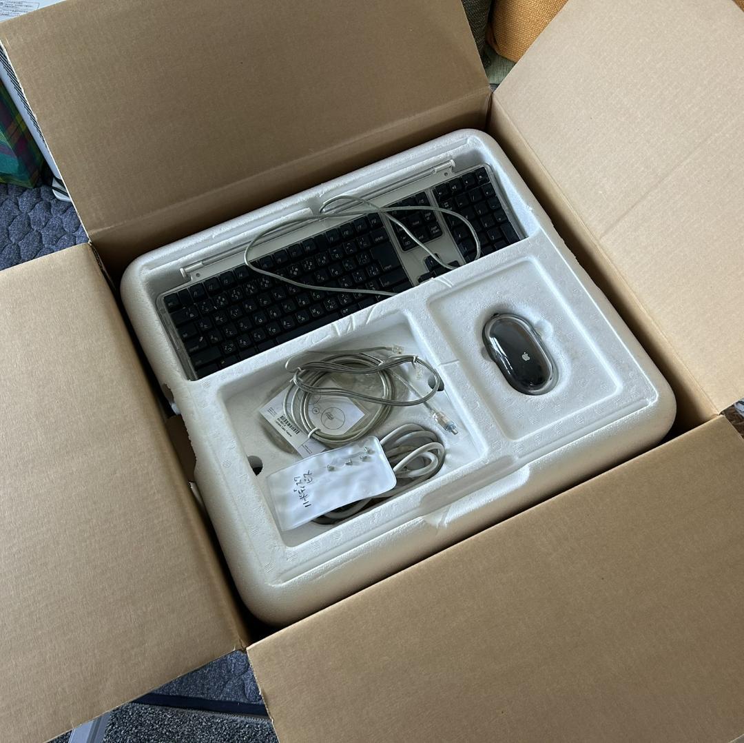 iMAC G3 ボンダイブルー CD起動 HDD無し