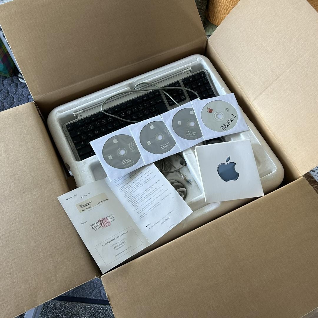 iMAC G3 ボンダイブルー CD起動 HDD無し