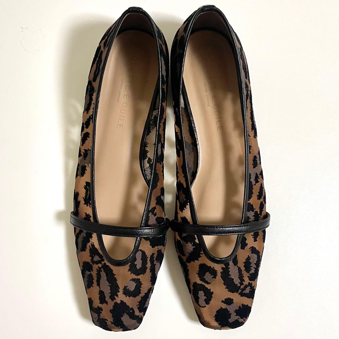 【新品未使用品】オデット エ オディール ストラップチュール フラットシューズ