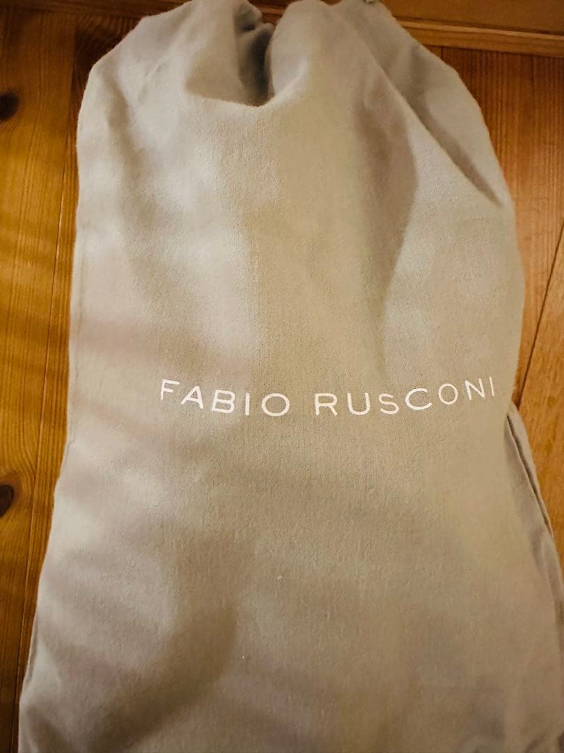 FABIO RUSCONI オックスフォード エナメル レースアップシューズ