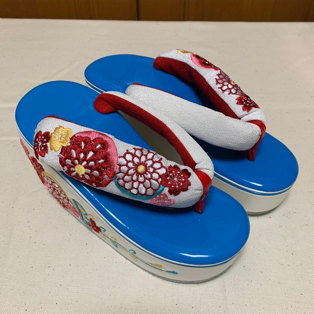 成人式　厚底草履