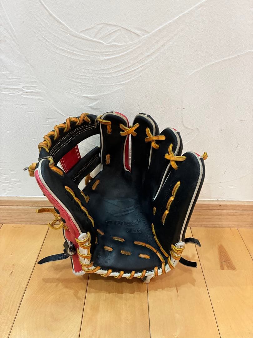 ディークエスト　D-Quest　オーダーモデル　軟式内野手用　迷彩カラー　日本製