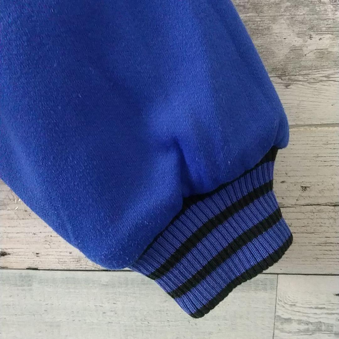 激レア☆80s アディダス 両面刺繍ロゴ リバーシブル 中綿 ジャケット L