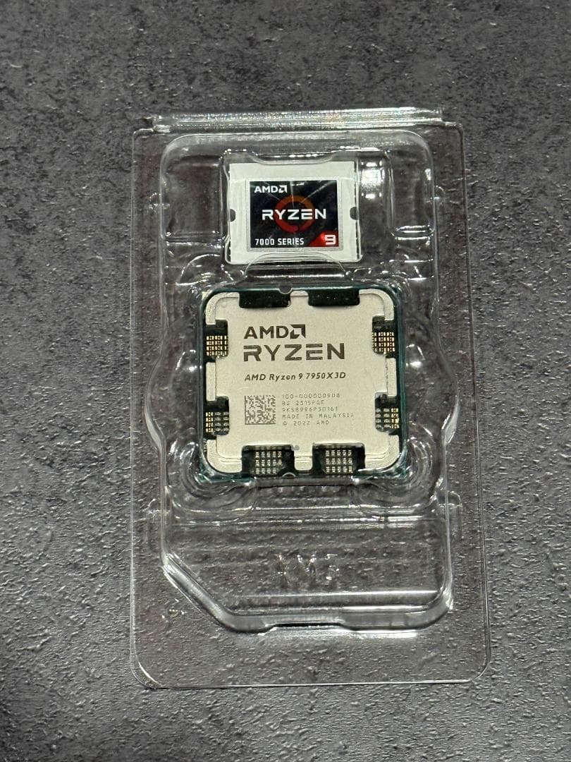 AMD Ryzen 9 7950X3D 7000シリーズ CPU