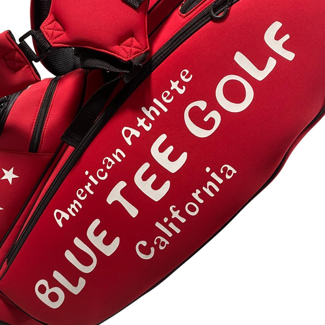 ブルーティー ゴルフ BLUE TEE GOLF キャディバッグ レッド ゴルフ