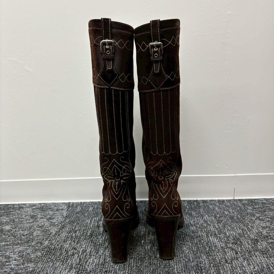 《超レア!値下げ可能》 LOUIS VUITTON ブラウン ロングブーツ 37