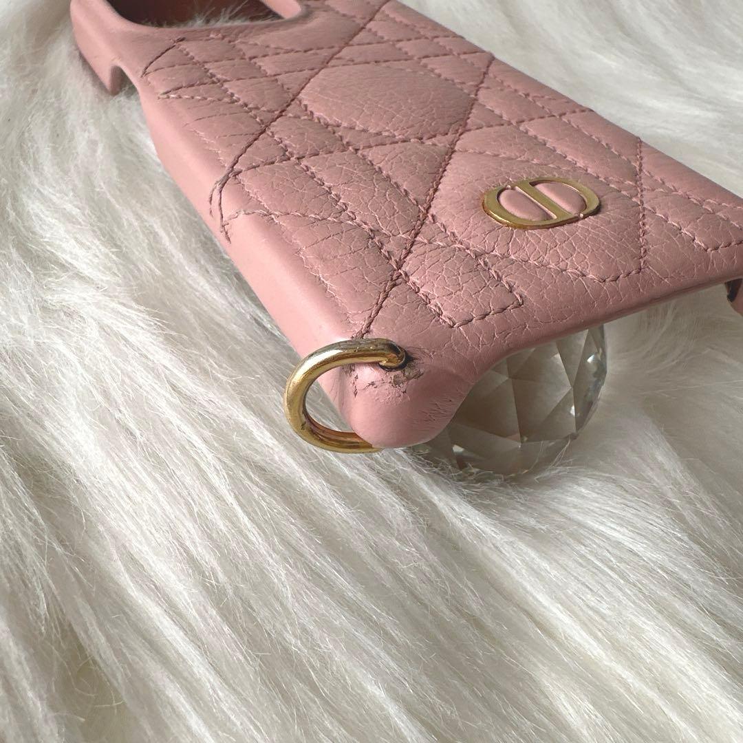 DIOR iPhone14pro ケース　ショルダーチェーン付き