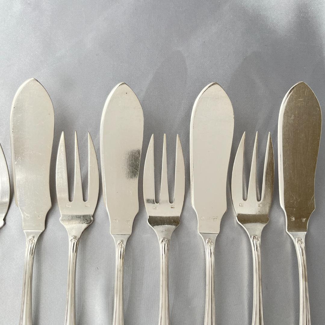 【仏蘭西】 Louis XV カトラリーセット 12本　ルイ15世様式