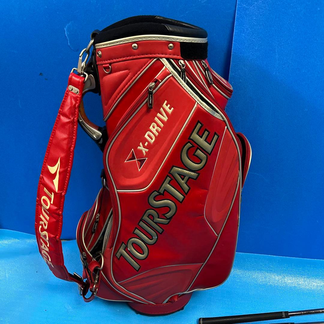 TOUR STAGE GOLFフルセットキャディーバッグ付き値下げ中！