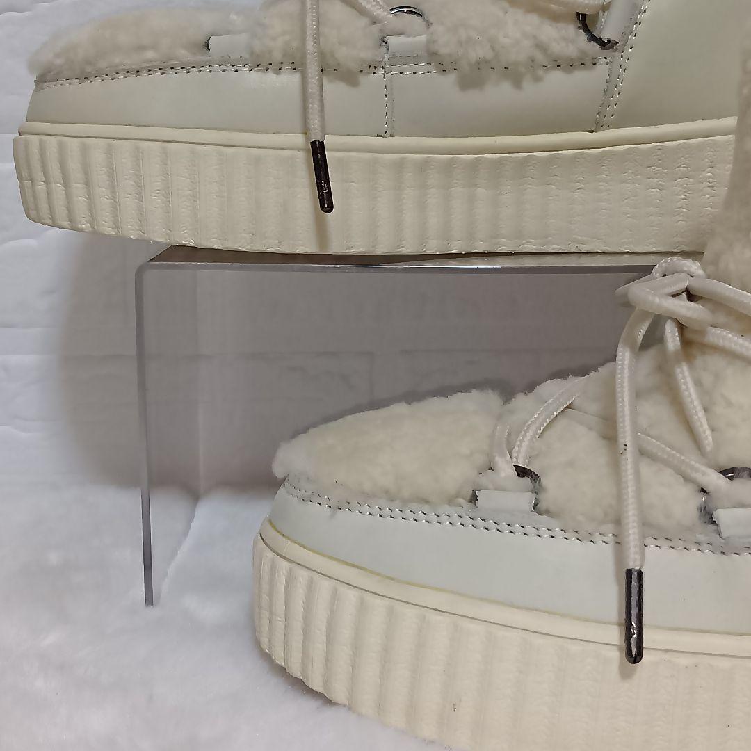 ​極暖♡【Pajar】パジャール リアルムートン スノーブーツ 防水 24.5