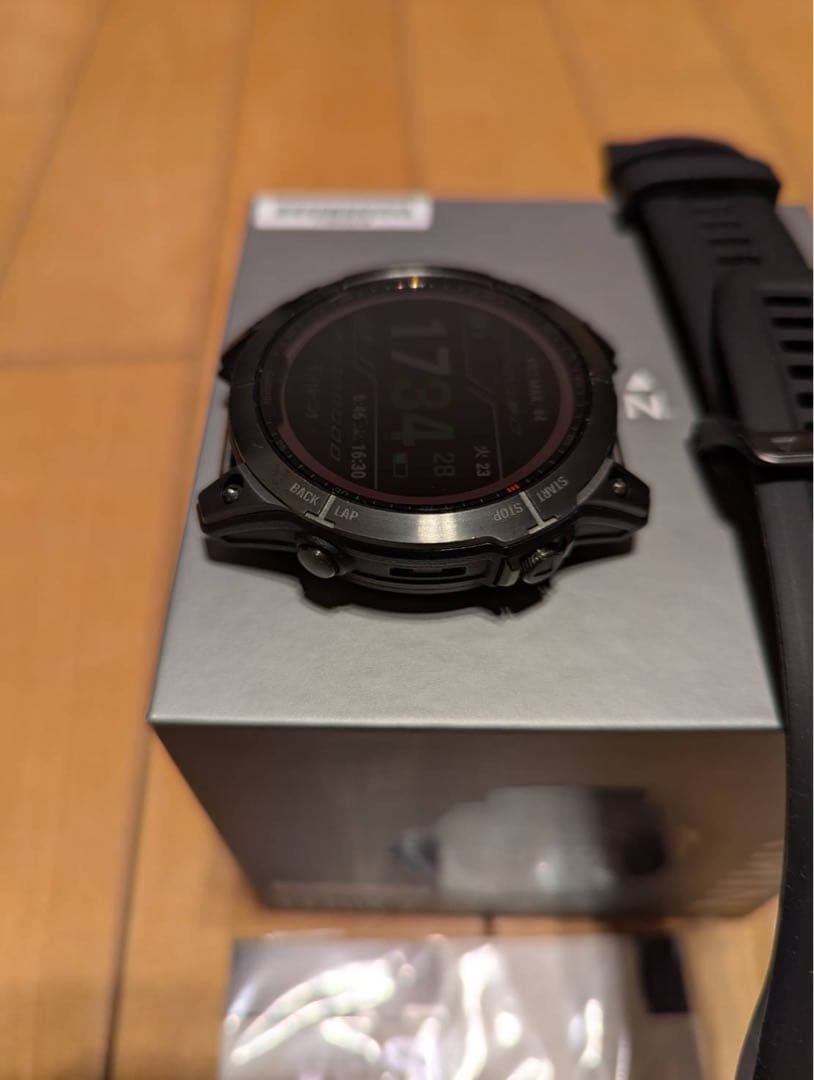 ガーミン fēnix 7 Sapphire Dual Power コーティング済