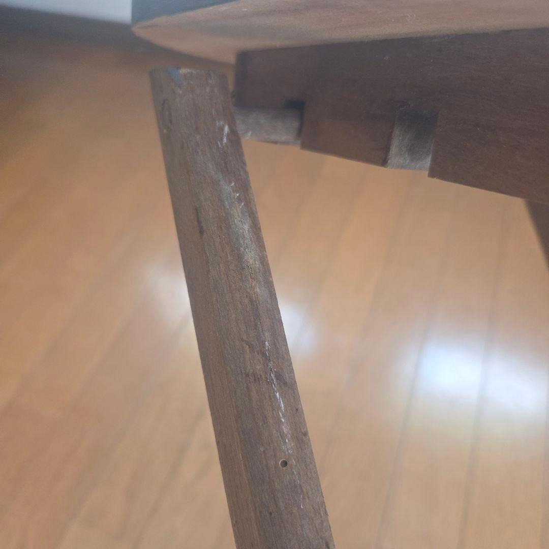 フランス　アンティーク　小さなアイロン台　ままごと