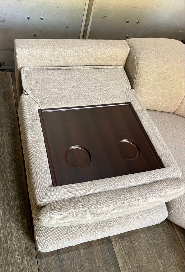 埼玉引取　ニトリ NゲートファブリックBE ローソファ＆コーナータイプ＆左肘用