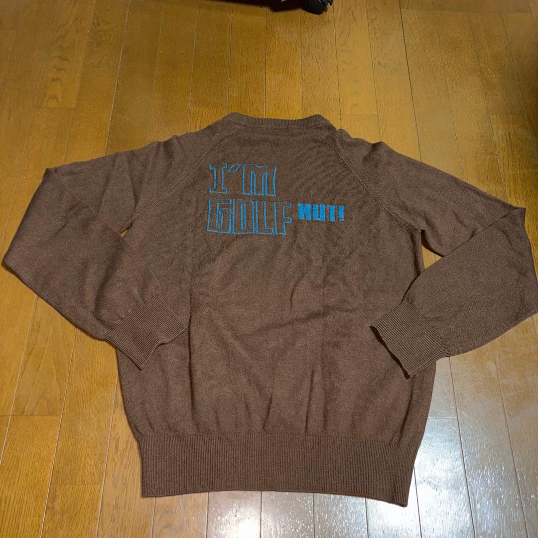 お洒落 大人気 パーリーゲイツ カシミヤ混 クールネックニット(日本製)