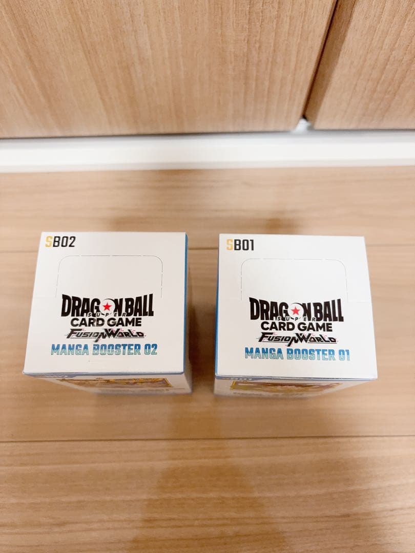 ドラゴンボールフュージョンワールド マンガブースター01・02 セット新品未開封
