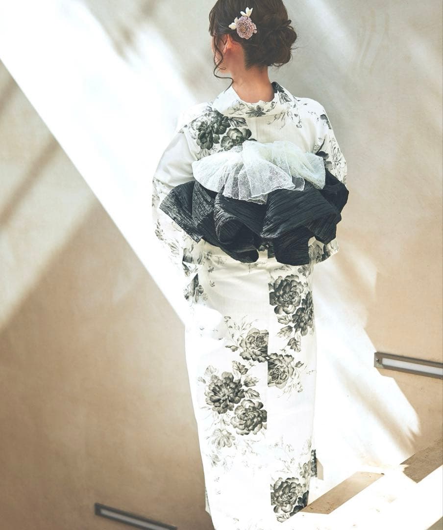 dita ディータ 水彩の十六夜色 浴衣 セット