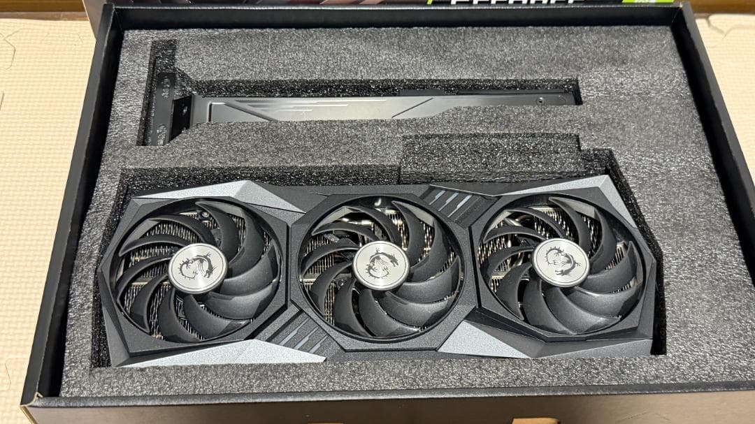 グラフィックボード・グラボ・ビデオカード MSI GeForce RTX 3060 Ti GAMING X TRIO