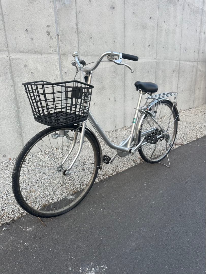 R58 愛知 ブリヂストン B2A E60U1 エブリッジ 26インチ シルバー