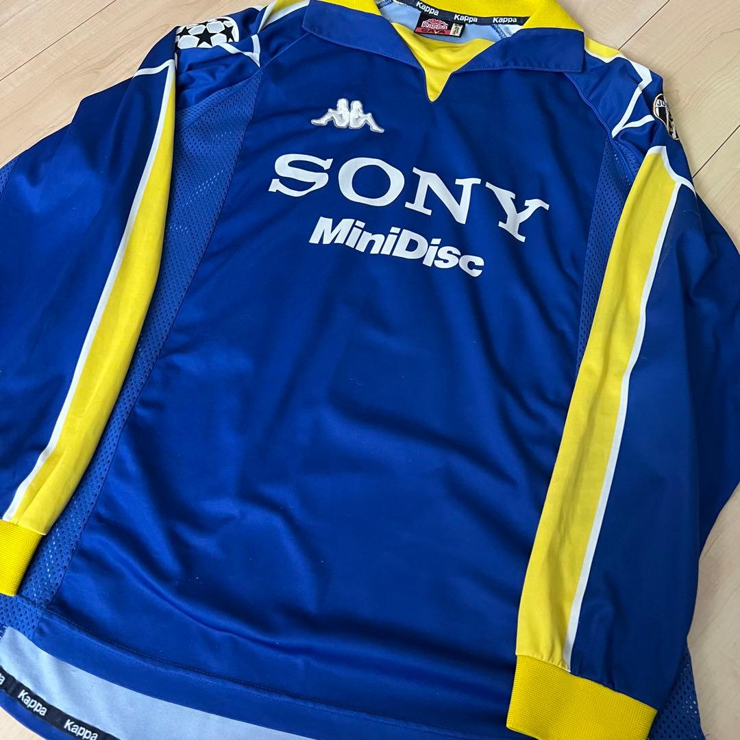 【極希少品】98/99ユヴェントス No.21ジネディーヌ・ジダンCLパッチ付き