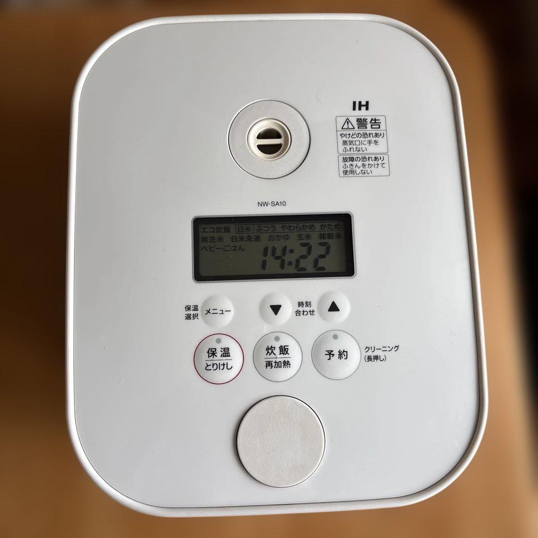 象印 STAN. IH炊飯ジャー NW-SA10-WA