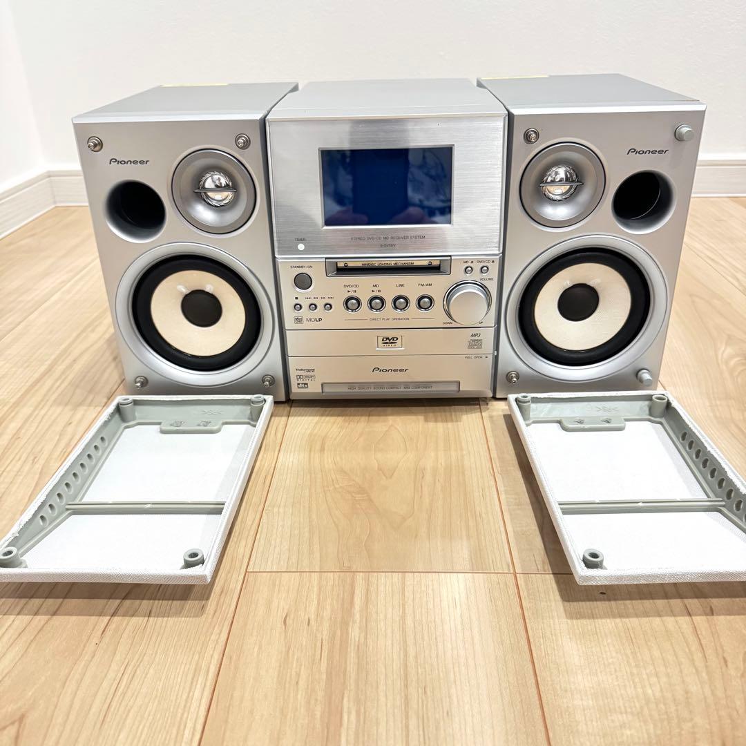 【美品】 Pioneer X-SV5DV ミュージックコンポ　MDプレーヤー