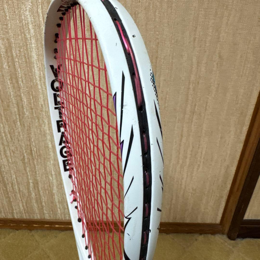 VOLTRAGE 7v steer軟式テニスラケット ホワイト