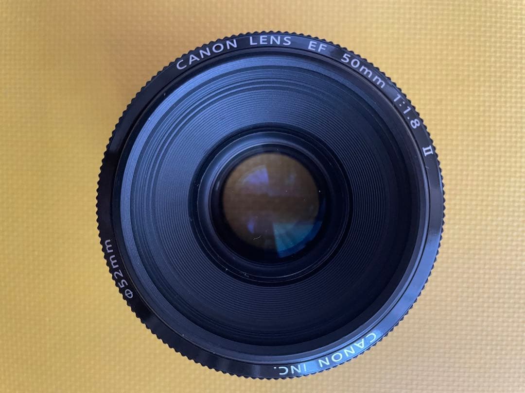 キャノン　単焦点レンズ　　 Canon EF50mm F1.8 ii 美品