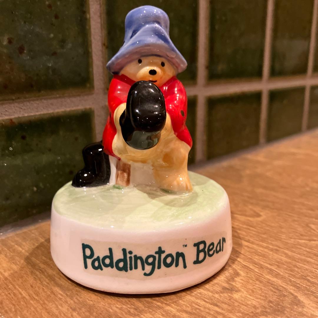 パディントン　陶器置物　2種類