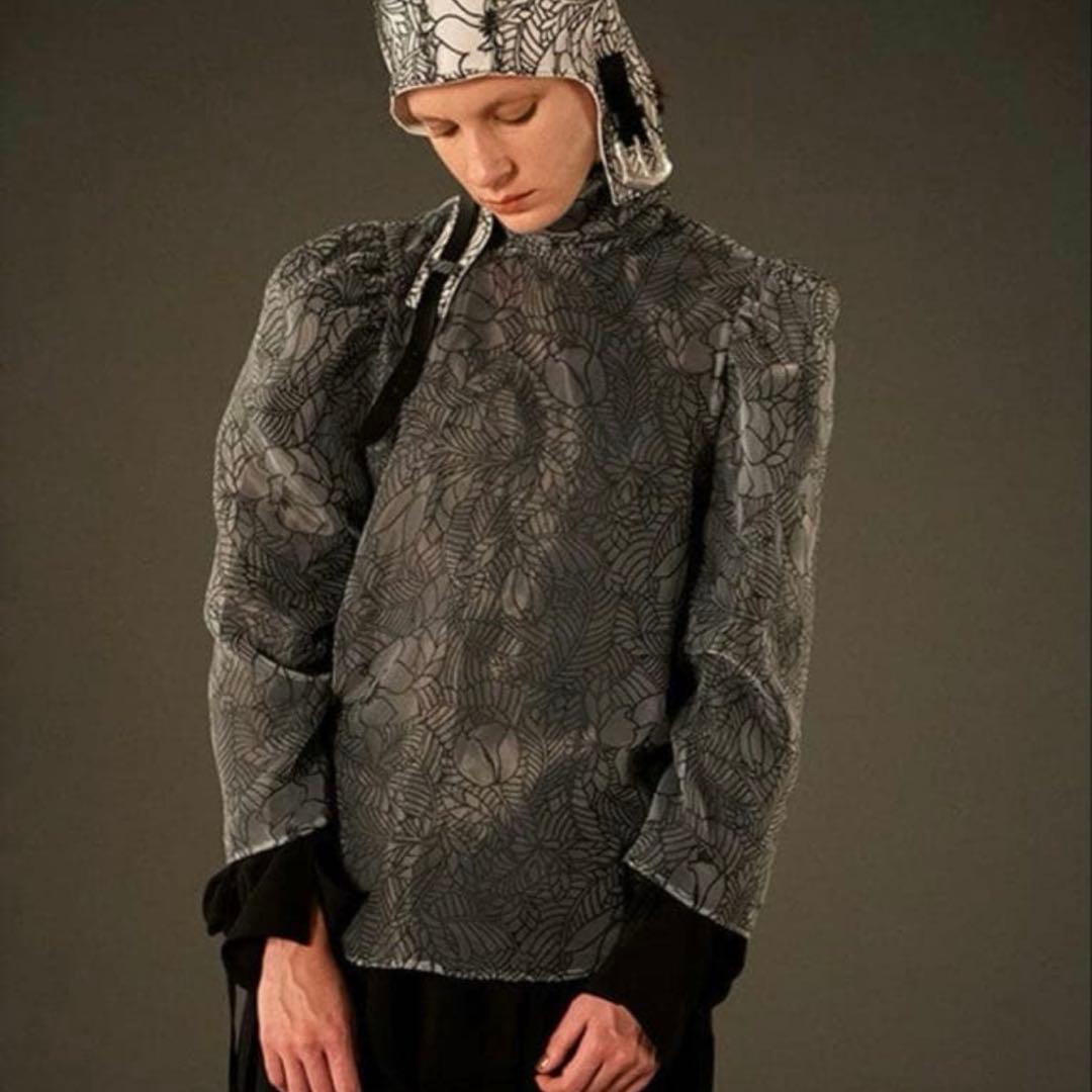 【美品】fumie tanaka レースブラウス 長袖 ハイネック