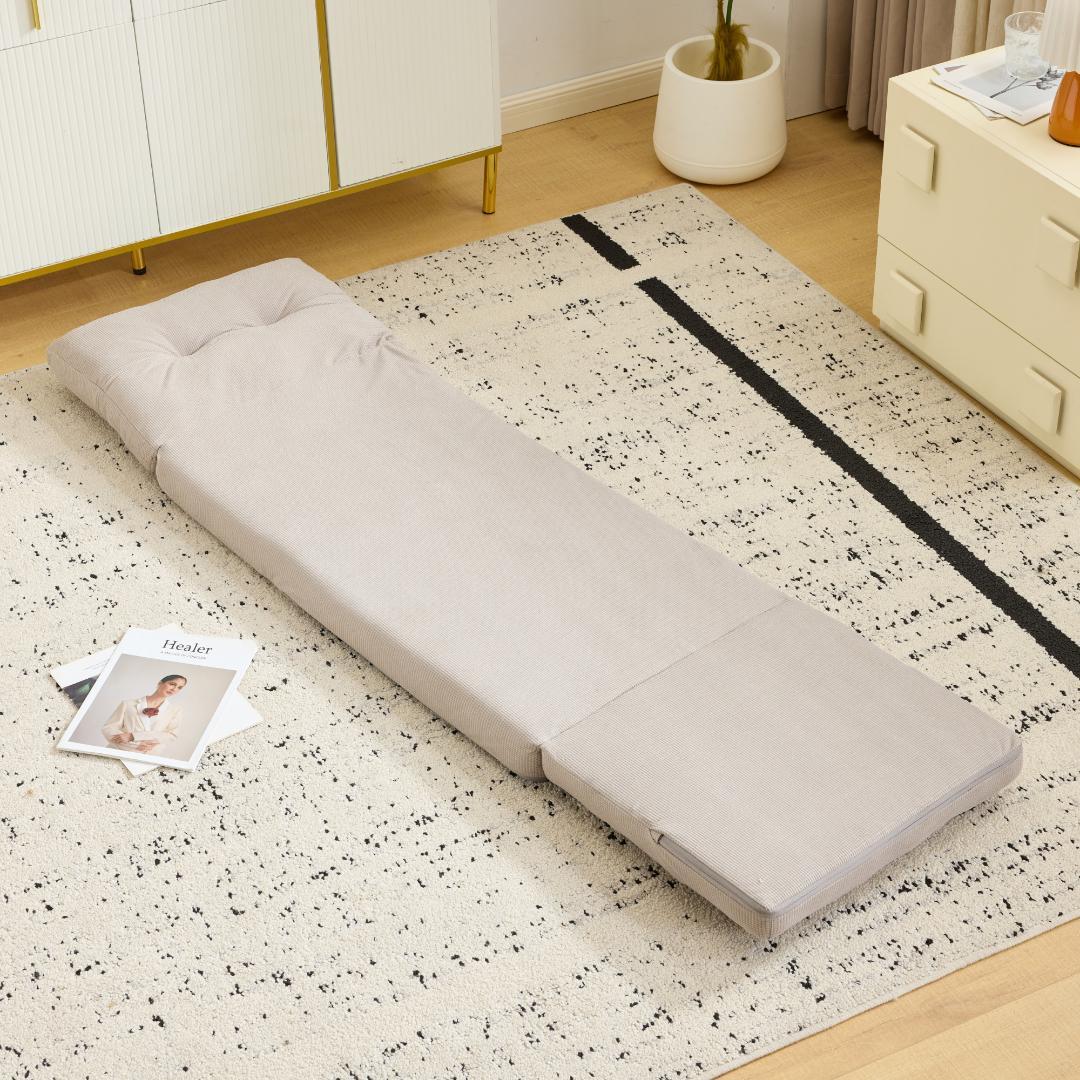 座椅子 ソファー ソファーベッド 15段調整可能 2WAY 1人掛け　 シンプ