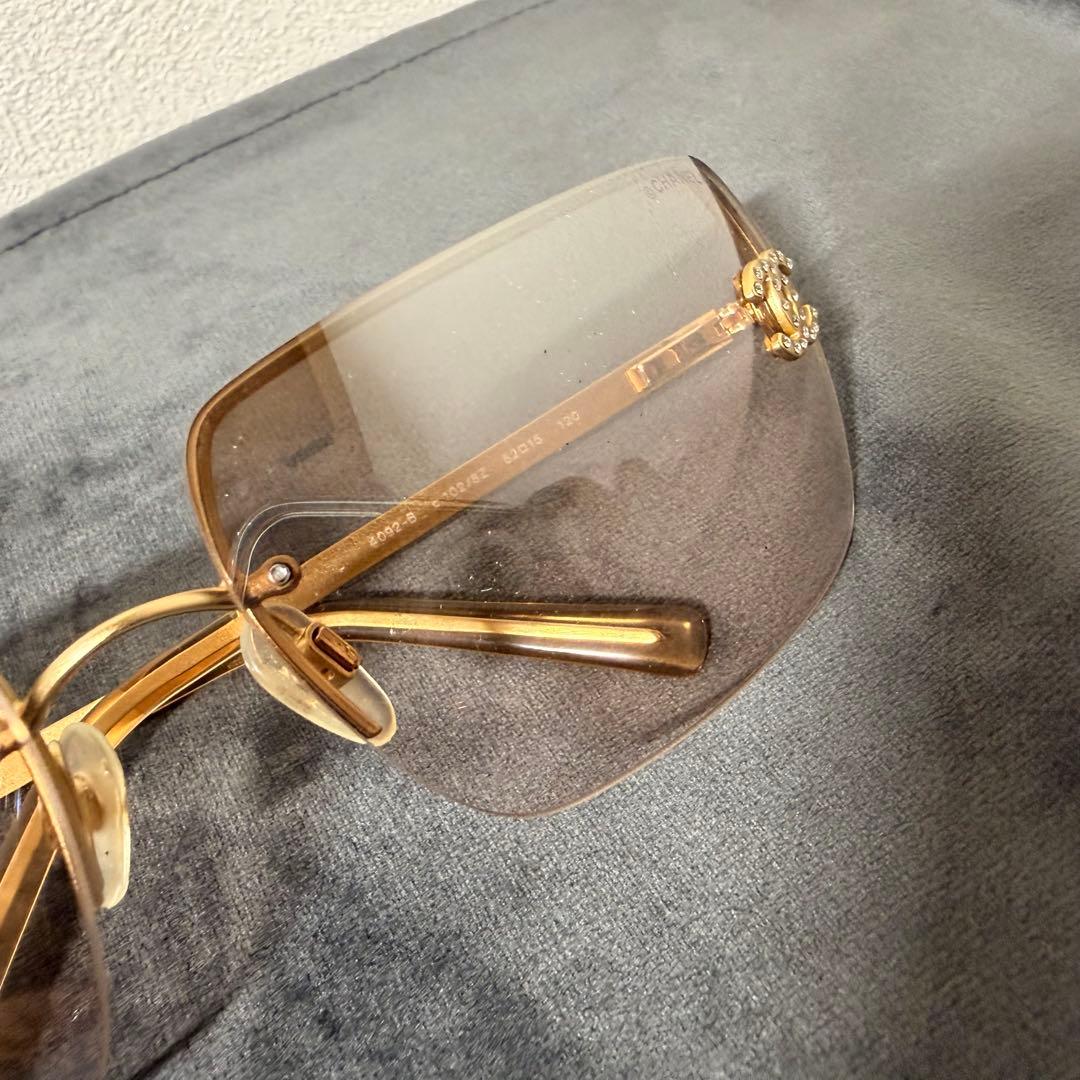 SK/11.15/30 ▶︎CHANEL サングラス　4092-B ゴールド