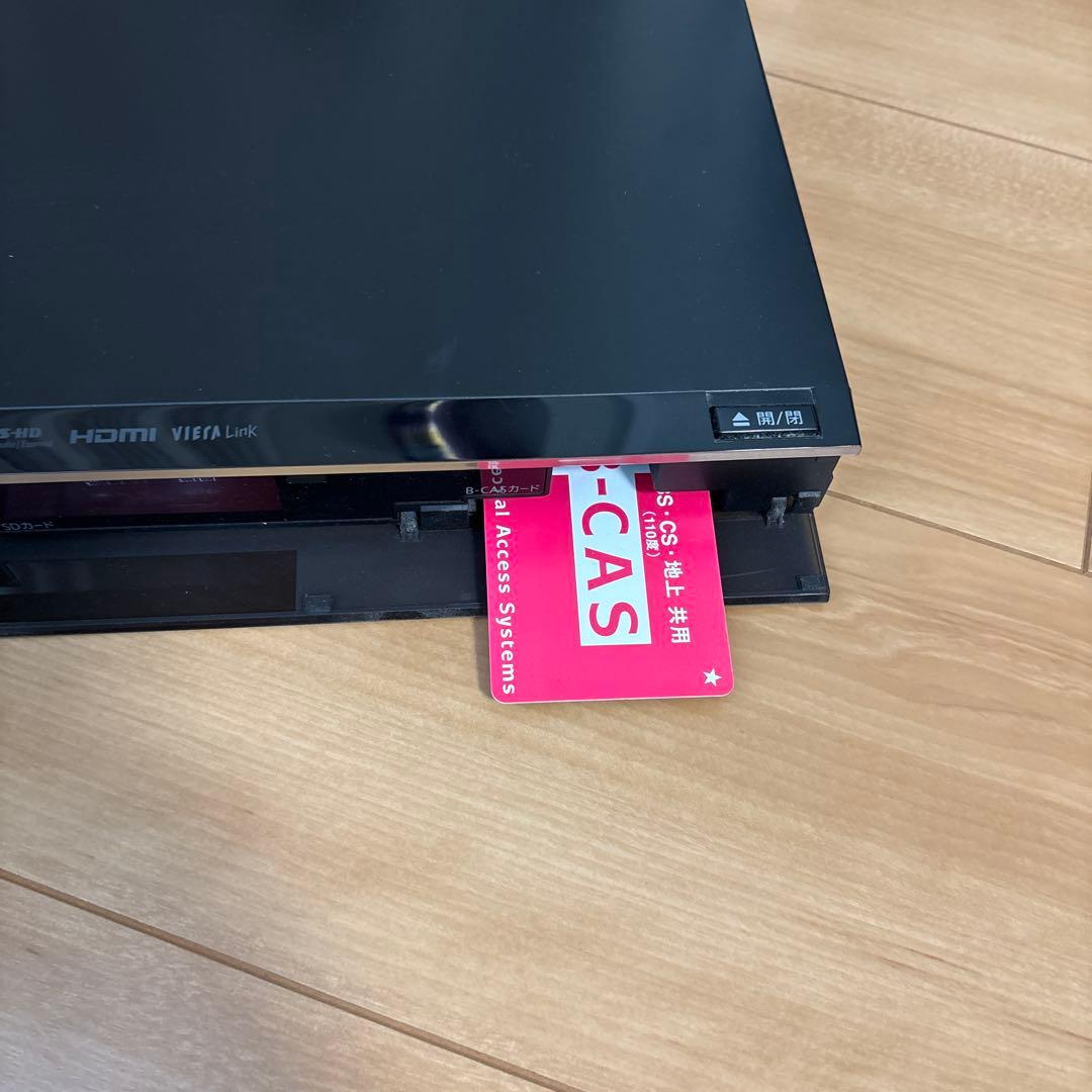 Panasonic ブルーレイレコーダーバッファロー外付けHD セットリモコン付