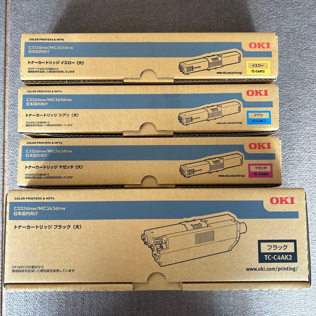 OKI トナーカートリッジ TC-C4AK2