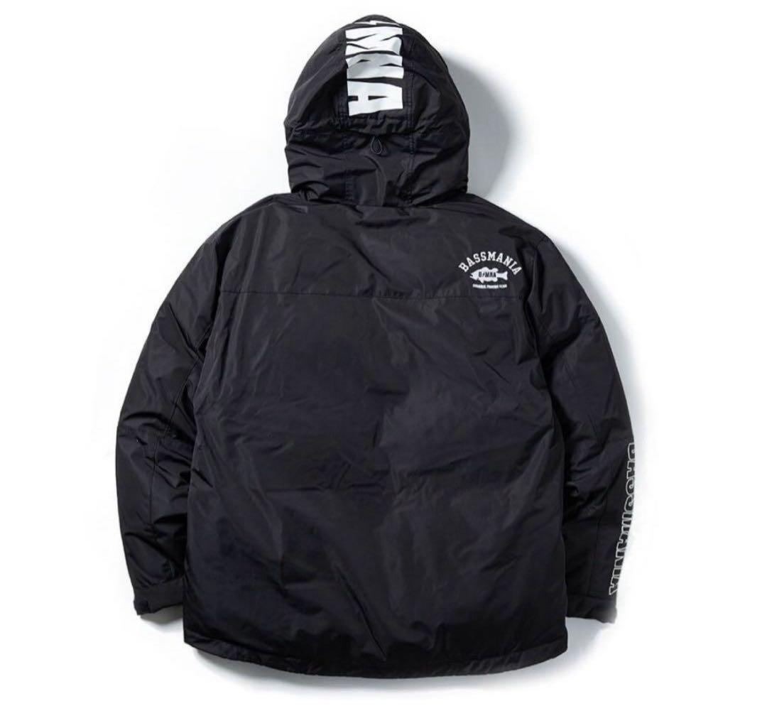 バスマニア　アーチロゴマウンテングースダウンジャケット ブラック Mサイズ