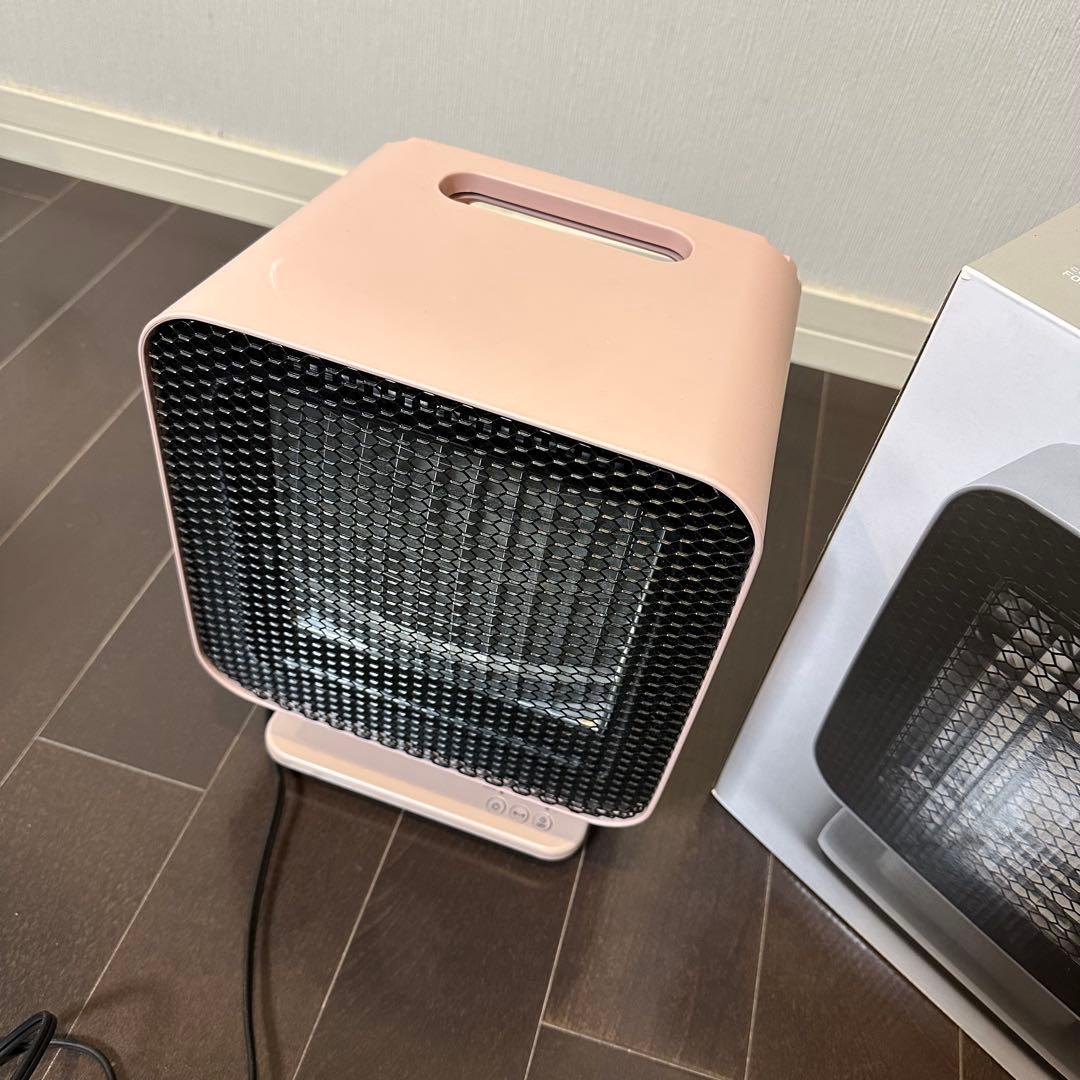 美品 リフレクトヒーター プラスマイナスゼロ ピンク ±0