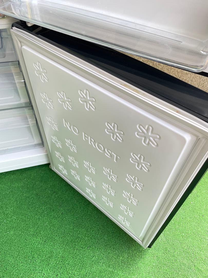 811 ハイアール 148L おしゃれブラック2ドア冷蔵庫 一人暮らし 単身